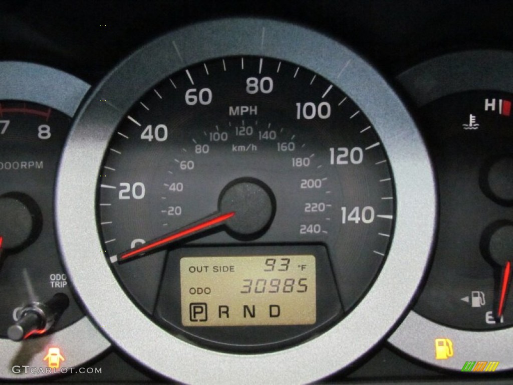 2008 RAV4 Limited V6 4WD - Black / Taupe photo #21
