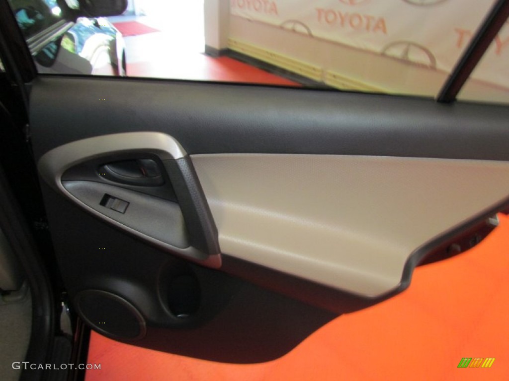 2008 RAV4 Limited V6 4WD - Black / Taupe photo #24