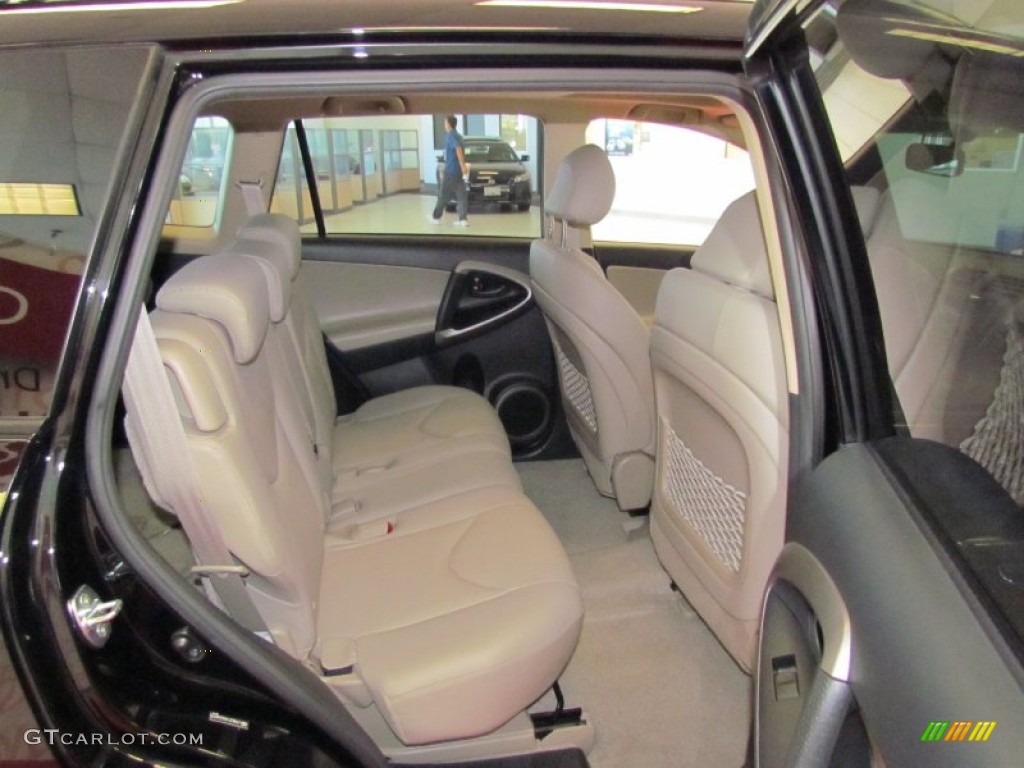 2008 RAV4 Limited V6 4WD - Black / Taupe photo #25