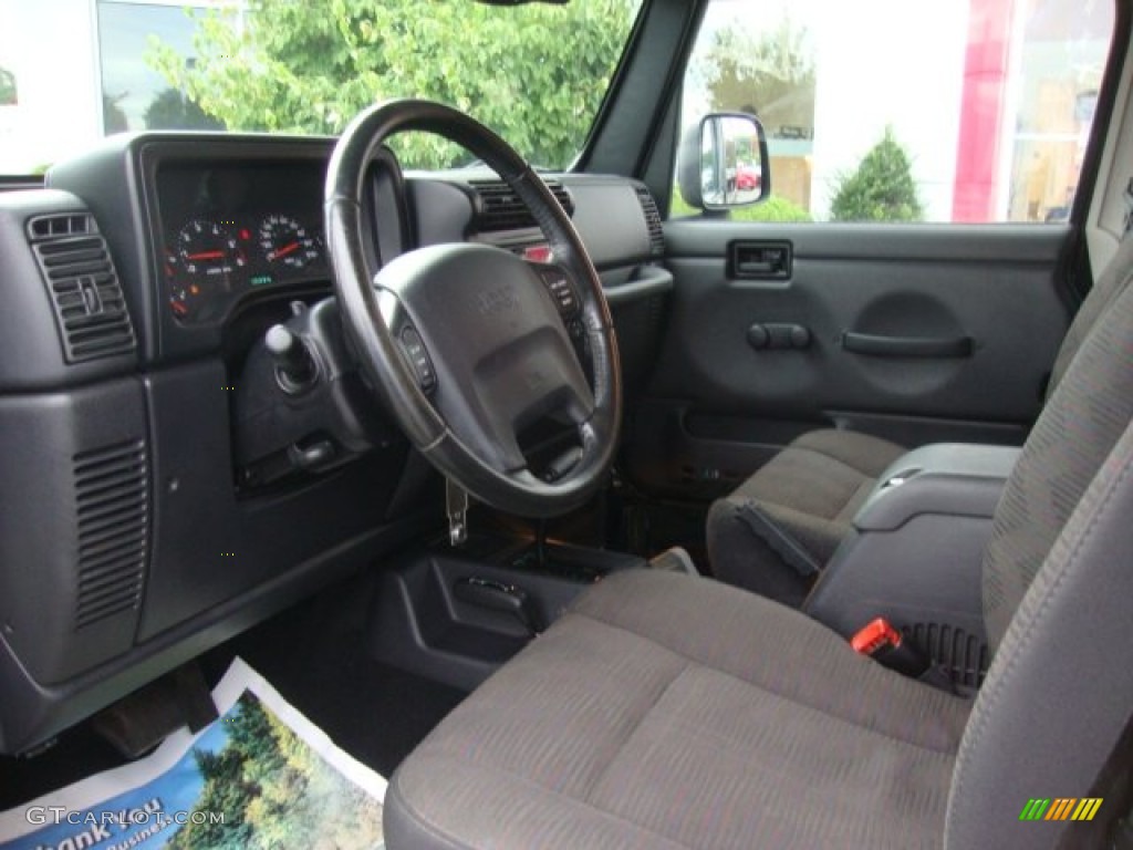 2004 Wrangler Sport 4x4 - Shale Green Metallic / Dark Slate Gray photo #11