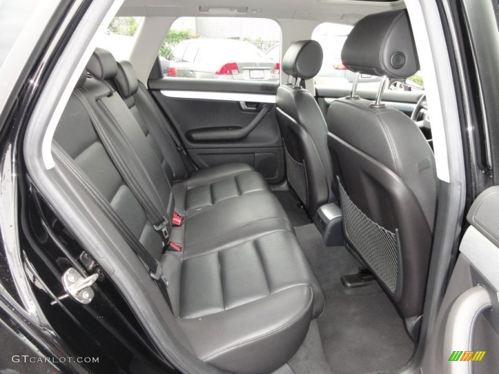 Ebony Interior 2007 Audi A4 2.0T quattro Avant Photo #52560131