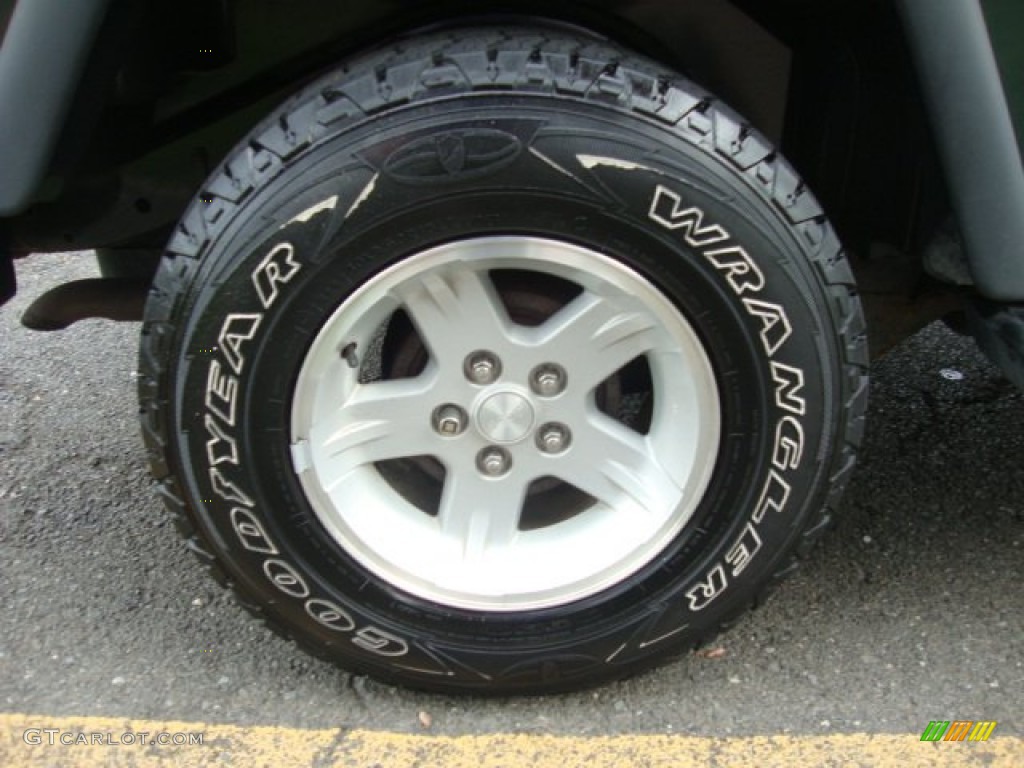 2004 Wrangler Sport 4x4 - Shale Green Metallic / Dark Slate Gray photo #21