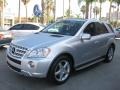 2009 Iridium Silver Metallic Mercedes-Benz ML 550 4Matic  photo #8