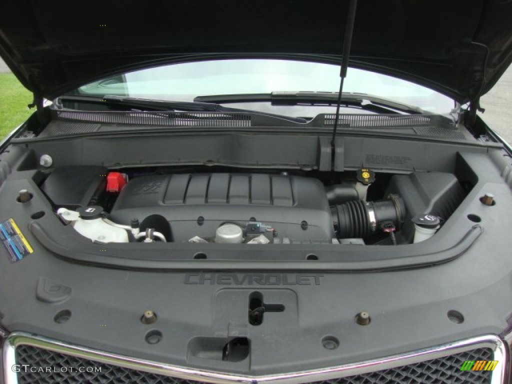 2010 Traverse LT AWD - Dark Cherry Metallic / Dark Gray/Light Gray photo #11