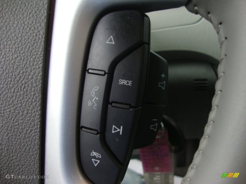 2010 Traverse LT AWD - Dark Cherry Metallic / Dark Gray/Light Gray photo #14