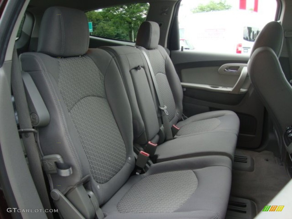 2010 Traverse LT AWD - Dark Cherry Metallic / Dark Gray/Light Gray photo #25