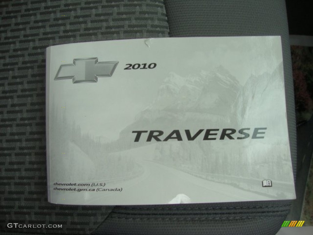 2010 Traverse LT AWD - Dark Cherry Metallic / Dark Gray/Light Gray photo #28