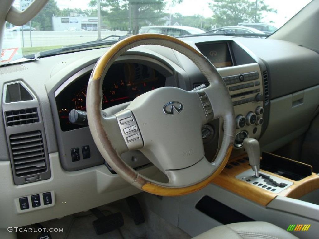 2004 Infiniti QX 56 4WD Steering Wheel Photos