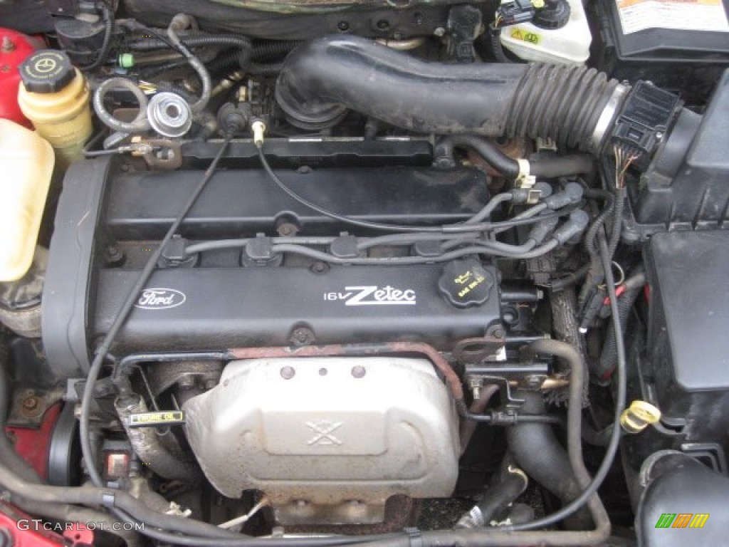 2001 Ford Focus SE Sedan Engine Photos | GTCarLot.com