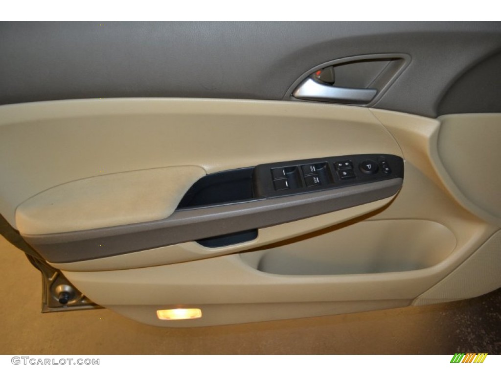 2009 Accord LX-P Sedan - Bold Beige Metallic / Ivory photo #7