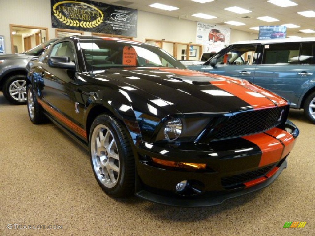 Black 2007 Ford Mustang Shelby GT500 Coupe Exterior Photo #52564499