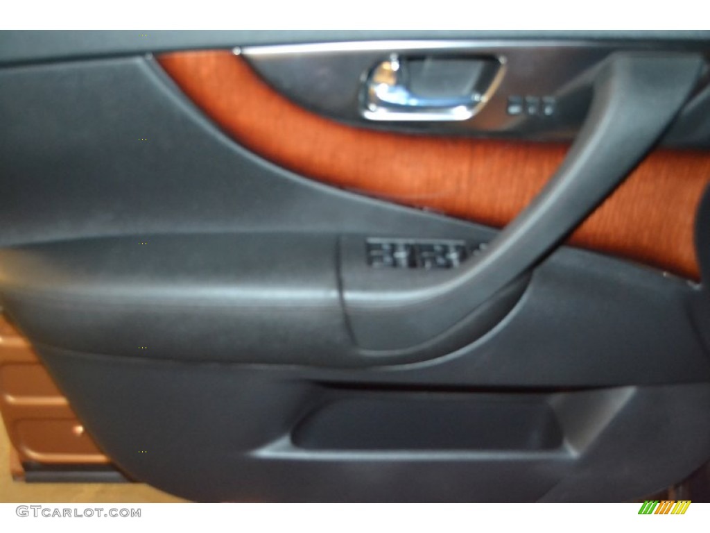 2009 Infiniti FX 50 AWD Graphite Door Panel Photo #52564544
