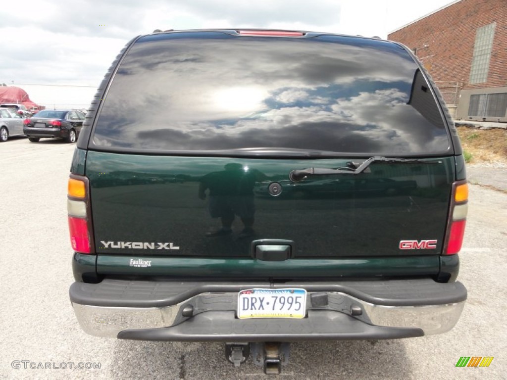 2004 Yukon XL 1500 SLT 4x4 - Polo Green Metallic / Neutral/Shale photo #9