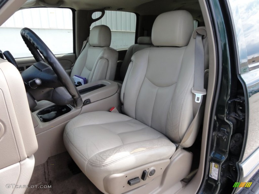 Neutral/Shale Interior 2004 GMC Yukon XL 1500 SLT 4x4 Photo #52564988