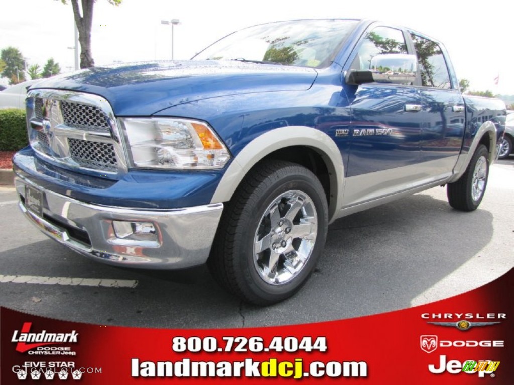 Deep Water Blue Pearl Dodge Ram 1500