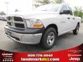 2011 Bright White Dodge Ram 1500 ST Quad Cab  photo #1