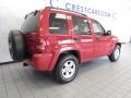 2004 Flame Red Jeep Liberty Limited 4x4  photo #3