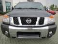 2009 Smoke Gray Nissan Titan LE Crew Cab  photo #8