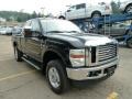 Black - F250 Super Duty XLT SuperCab 4x4 Photo No. 6