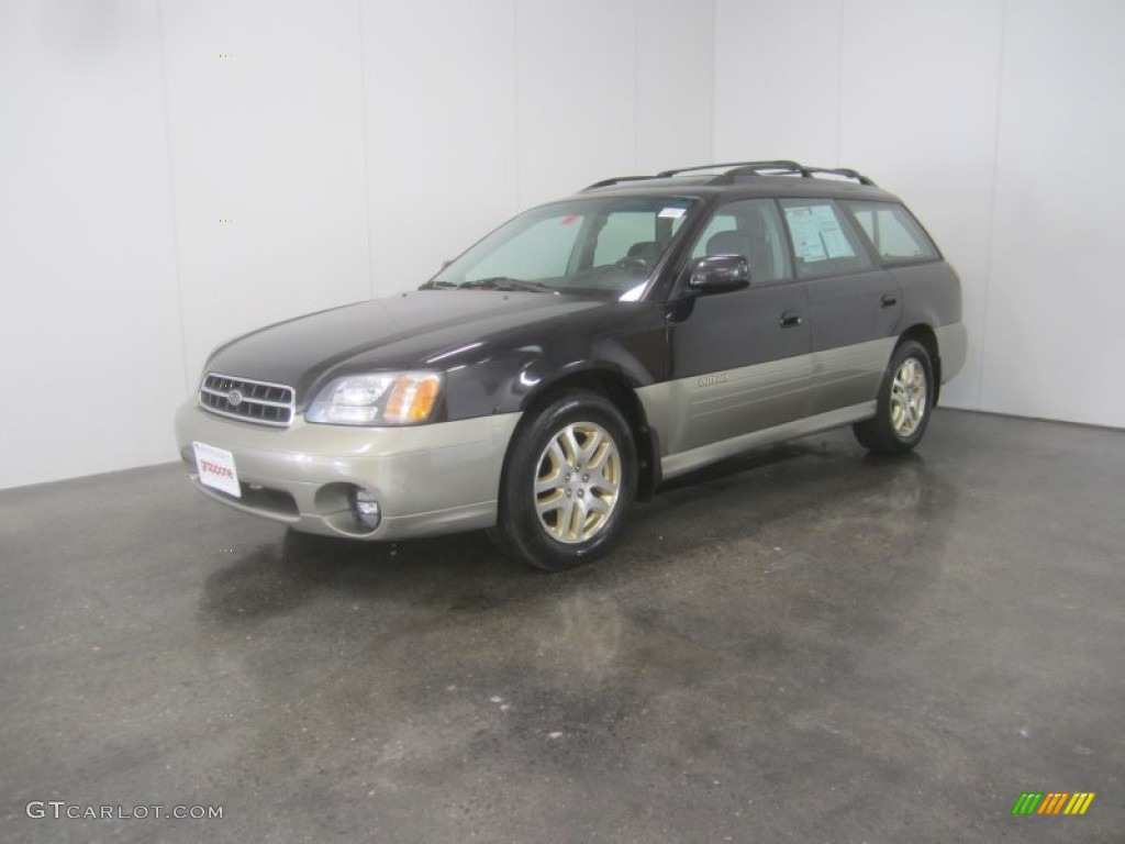 2000 Outback Limited Wagon - Black Granite / Black photo #1