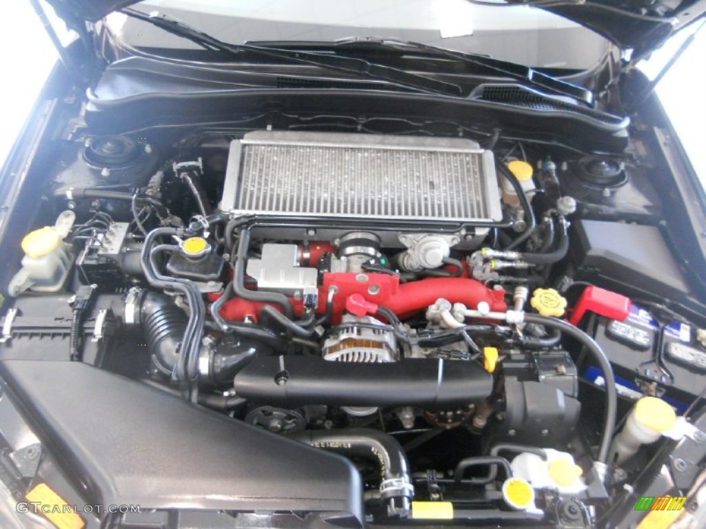 2008 Subaru Impreza WRX STi 2.5 Liter STi Turbocharged DOHC 16-Valve VVT Flat 4 Cylinder Engine Photo #52569098