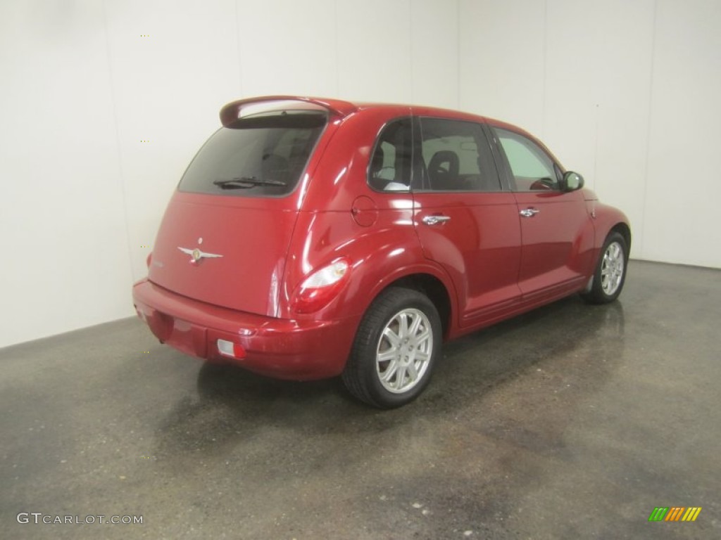 2007 PT Cruiser  - Inferno Red Crystal Pearl / Pastel Slate Gray photo #9