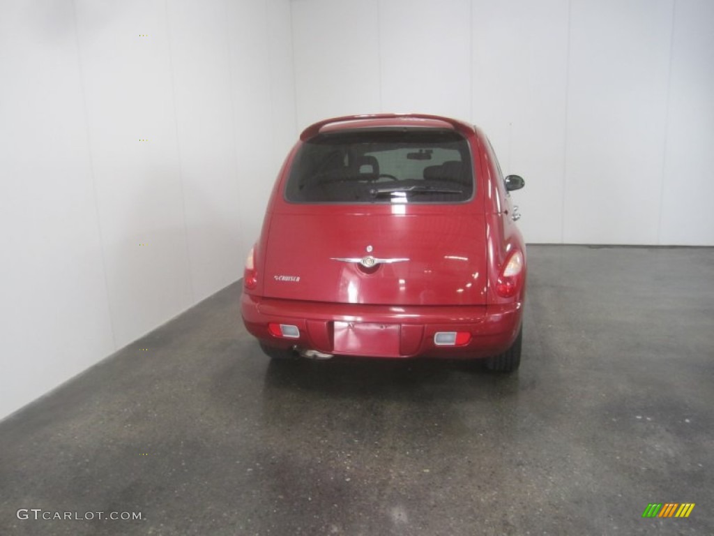 2007 PT Cruiser  - Inferno Red Crystal Pearl / Pastel Slate Gray photo #10