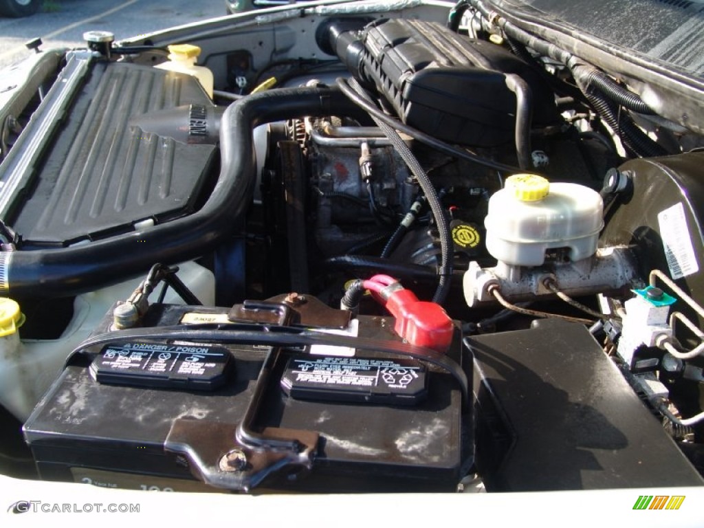 1998 Dodge Ram 1500 Laramie SLT Regular Cab 4x4 5.9 Liter OHV 16-Valve V8 Engine Photo #52570763