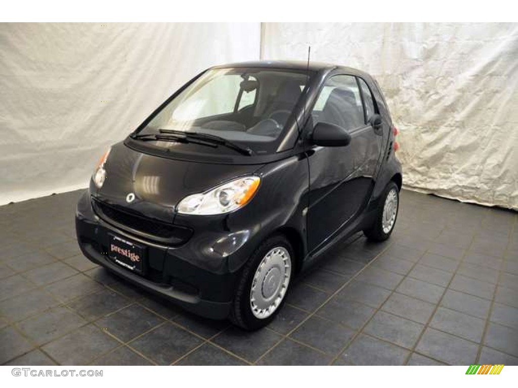 Deep Black 2009 Smart fortwo pure coupe Exterior Photo #52571048