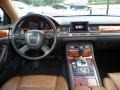 Black/Amaretto Dashboard Photo for 2006 Audi A8 #52571090