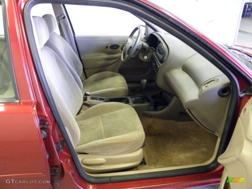 2000 Contour SE - Toreador Red Metallic / Medium Prairie Tan photo #15
