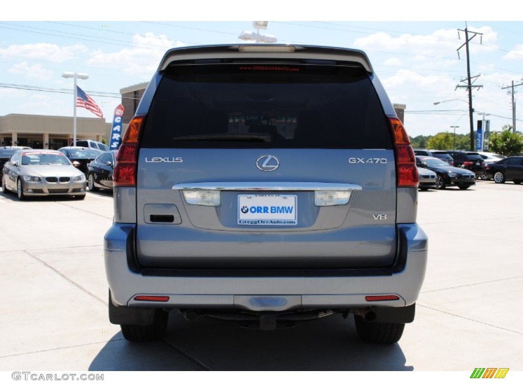 2004 GX 470 - Ash Blue Mica / Dark Gray photo #6