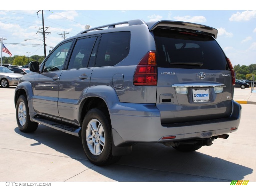 2004 GX 470 - Ash Blue Mica / Dark Gray photo #7