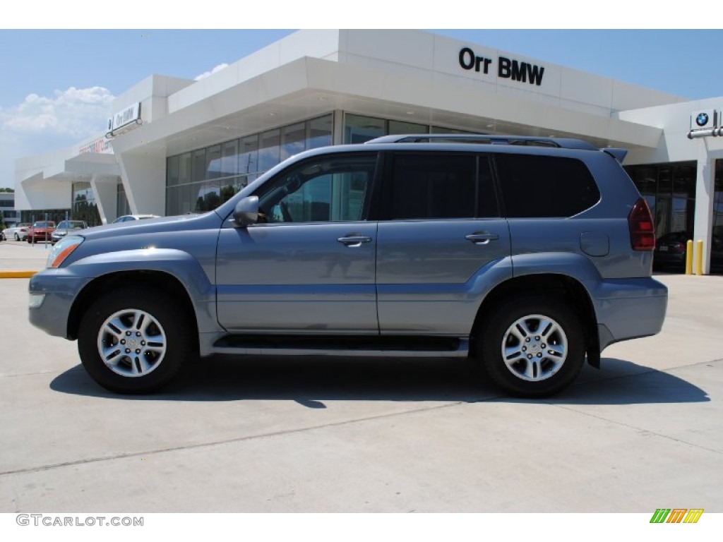 2004 GX 470 - Ash Blue Mica / Dark Gray photo #8