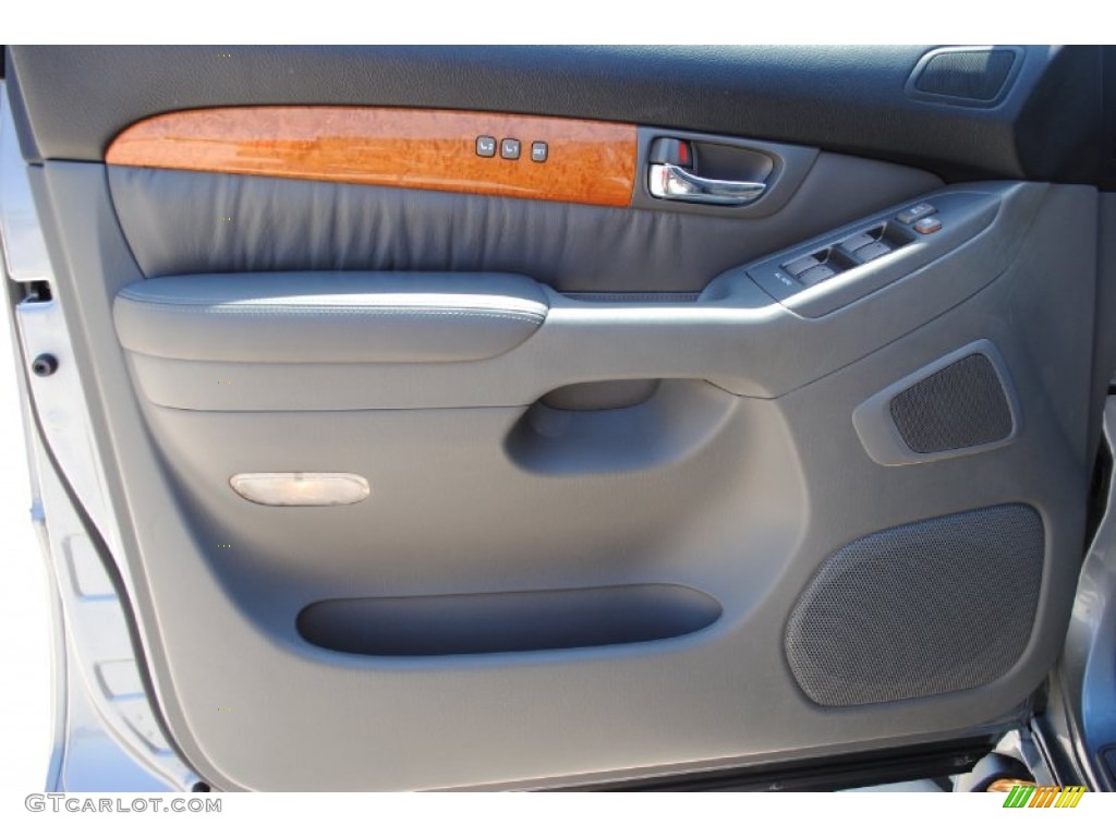 2004 GX 470 - Ash Blue Mica / Dark Gray photo #13