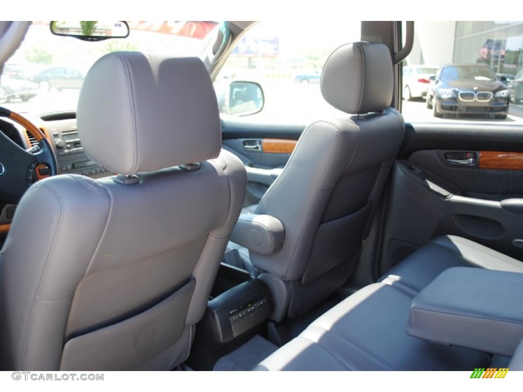 2004 GX 470 - Ash Blue Mica / Dark Gray photo #16