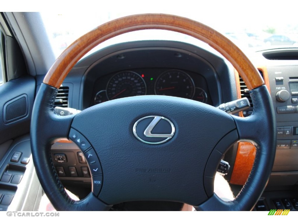 2004 GX 470 - Ash Blue Mica / Dark Gray photo #18
