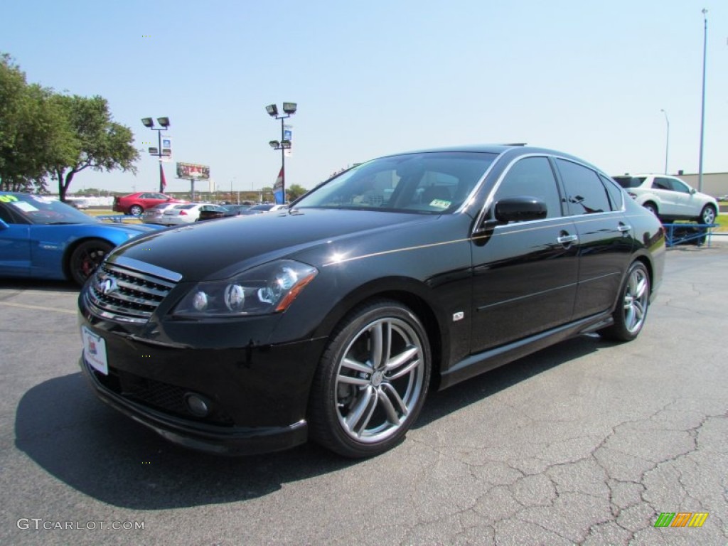 Black Obsidian 2007 Infiniti M 45 Sport Sedan Exterior Photo #52572671