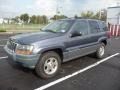 2001 Steel Blue Pearl Jeep Grand Cherokee Laredo 4x4  photo #2