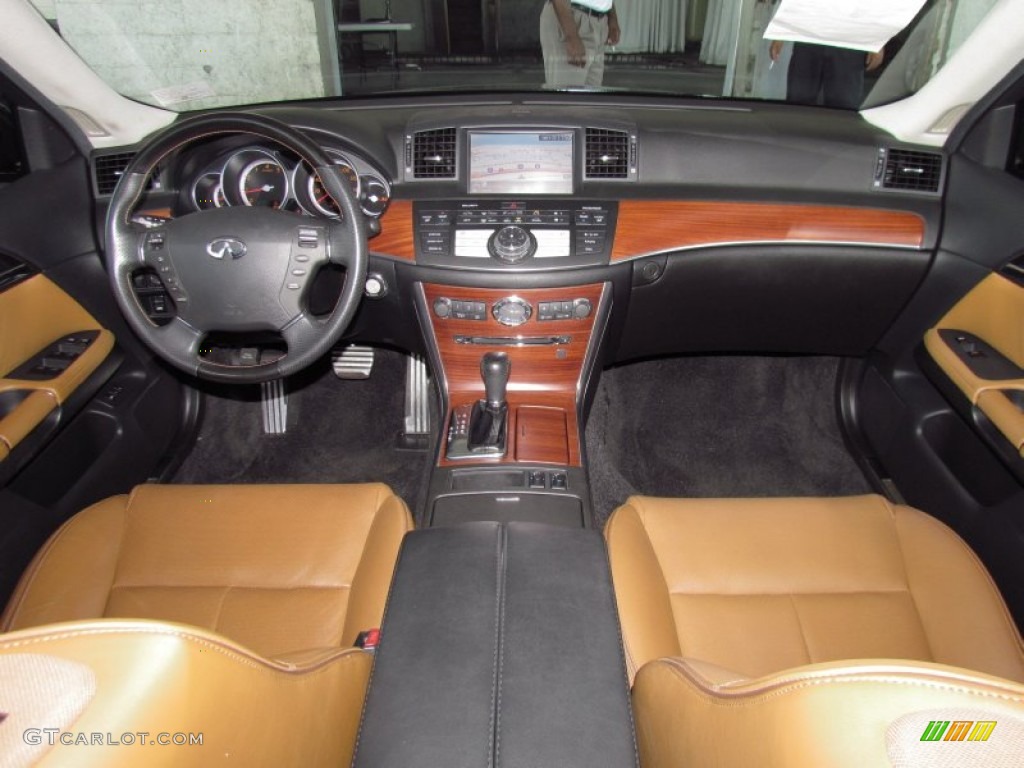 2007 Infiniti M 45 Sport Sedan Bourbon Dashboard Photo #52572827