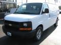 Summit White - Express 1500 Commercial Utility Van Photo No. 5