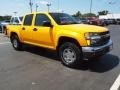 2006 Yellow Chevrolet Colorado Z71 Crew Cab 4x4  photo #2