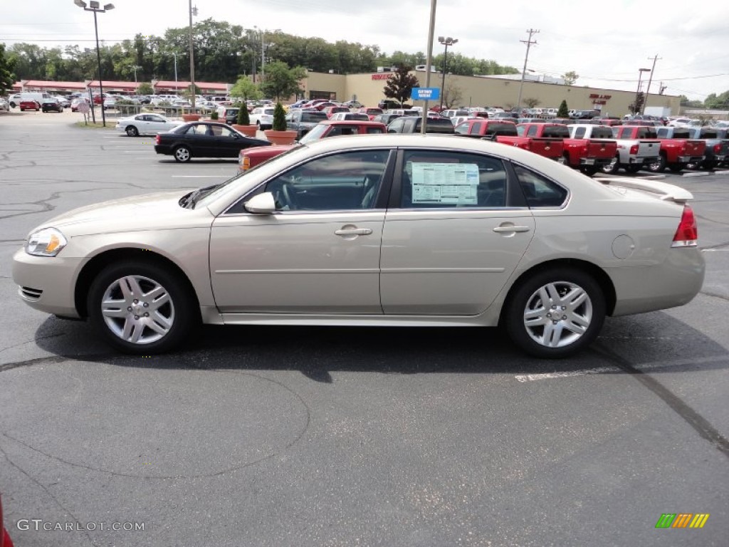 Gold Mist Metallic 2012 Chevrolet Impala LT Exterior Photo #52574600