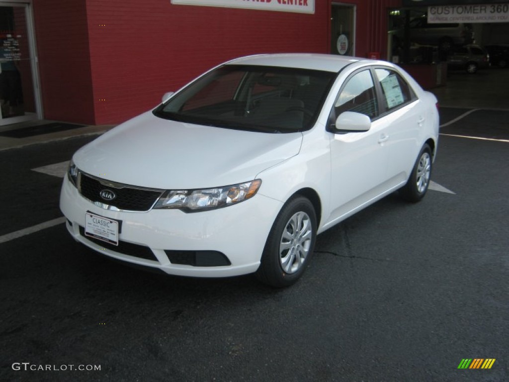 Clear White 2012 Kia Forte LX Exterior Photo #52575053