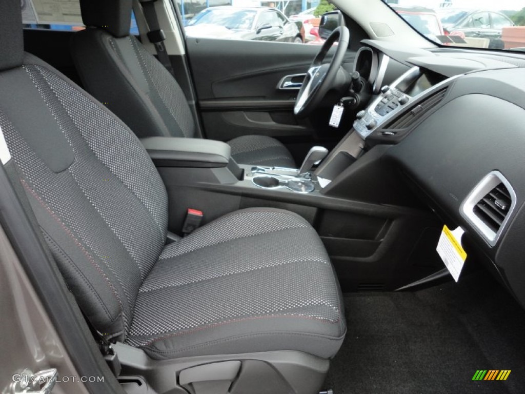 Jet Black Interior 2012 Chevrolet Equinox LT AWD Photo #52575104