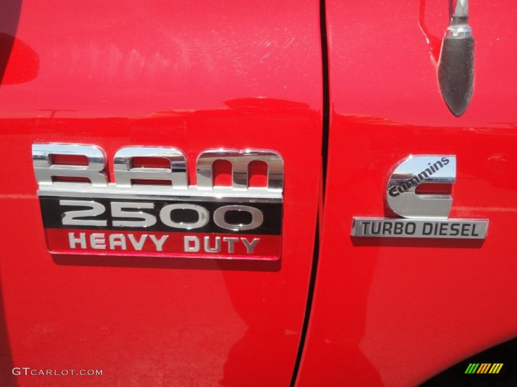 2008 Dodge Ram 2500 SXT Regular Cab 4x4 Marks and Logos Photo #52575239
