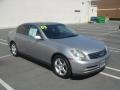 Brilliant Silver Metallic 2003 Infiniti G 35 Sedan Exterior