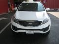 2012 Clear White Kia Sportage LX  photo #8