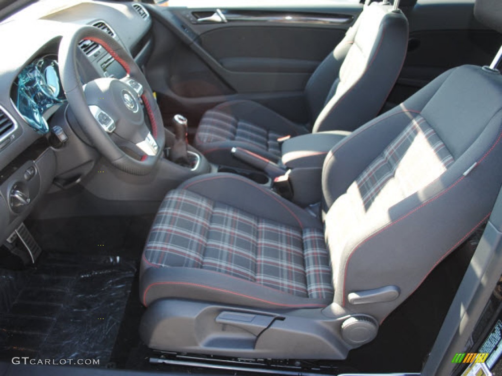 Interlagos Plaid Cloth Interior 2011 Volkswagen GTI 2 Door Photo #52576538