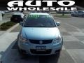 2009 Vapor Blue Metallic Suzuki SX4 Crossover Technology AWD  photo #2